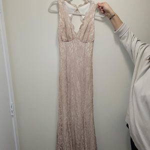 Champagne Prom Dress